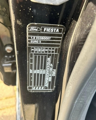 Ford Fiesta cena 24900 przebieg: 132000, rok produkcji 2013 z Mirsk małe 529